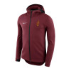 Nike NBA Cleveland Cavaliers Showtime Full-Zip Hoodie ''Dark Red''