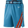 Nike Oklahoma City Thunder City Edition Swingman Shorts ''Tidal Blue''