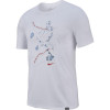 Nike Dry PG Footprints on the Moon T-Shirt "White"