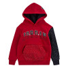 Air Jordan Speckle Fleece Kids Hoodie ''Red/Black''