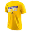 NBA T-Shirt Nike Logo LA Lakers Dry