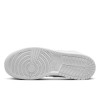 Air Jordan 1 Mid Kids Shoes ''Triple White'' (GS)