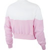 Nike Sportswear Crew Fleece Hoodie ''Pink Rise/White''