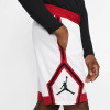 Air Jordan Jumpman Diamond Shorts ''White/Gym Red''