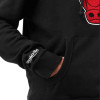 M&N NBA Chicago Bulls Chenille Logo Hoodie ''Black''