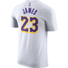 Nike Dri-FIT Los Angeles Lakers LeBron James T-Shirt ''White''