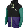 Air Jordan Jumpman Fleece Full -Zip Hoodie ''Black/Court Purple''