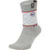 Nike NBA Crew Philadelphia 76ers Courtside Socks ''Grey''