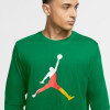 Air Jordan Sport DNA Long Sleeve T-Shirt ''Lucky Green''