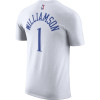 Nike NBA New Orleans Pelicans Zion Williamson City Edition T-Shirt ''White''