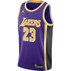 Air Jordan NBA Lebron James Lakers Statement Edition Jersey ''Purple/Yellow''