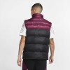 Air Jordan PSG Puffer Vest ''Bordeaux/Black/Metallic Gold''