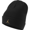 Air Jordan Metal Jumpman Cuffed Beanie Hat ''Black''