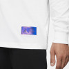 Air Jordan Paris Saint-Germain Long-Sleeve Shirt ''White/Purple''