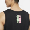 Air Jordan Sport DNA Tank Top ''Black/Sunset Pulse''