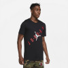 Air Jordan HBR Short-Sleeve T-Shirt ''Black/Gym Red''