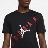 Air Jordan HBR Short-Sleeve T-Shirt ''Black/Gym Red''