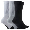 Nike Basketball Everyday Crew Socks 3-Pack ''White/Grey/Black''
