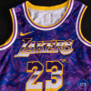 Nike NBA Lebron James Lakers Select Series Jersey ''Field Purple/Amarillo''