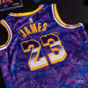 Nike NBA Lebron James Lakers Select Series Jersey ''Field Purple/Amarillo''