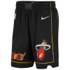 Nike Dri-FIT NBA Miami Heat City Edition Shorts ''Black''