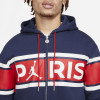 Air Jordan Paris Saint-Germain Full-Zip Hoodie ''Midnight Navy''