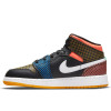 Air Jordan 1 Mid ''Multicolor Grid'' (GS)