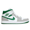 Air Jordan 1 Mid ''Grey Pine Green''