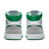 Air Jordan 1 Mid ''Grey Pine Green''