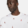 Air Jordan Brand Holiday Allover Print T-Shirt ''White''