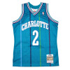 M&N NBA Charlotte Hornets '93 Swingman Jersey ''Larry Johnson''