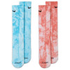 Nike Everyday Plus Tie-Dye Crew Socks ''Blue/Red''