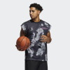 adidas Donovan Mitchell Sleeveless Tank Top ''Grey/Black''