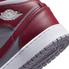 Air Jordan 1 Mid Kids Shoes ''Team Red'' (PS)