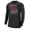 Air Jordan NBA Chicago Bulls Courtside Statement Shirt ''Black''