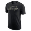 Nike NBA Milwaukee Bucks Courtside T-Shirt ''Black''