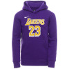 Nike NBA Los Angeles Lakers Lebron James Hoodie ''Court Purple''