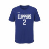 Nike NBA LA Clippers Kawhi Leonard Kids T-Shirt ''Blue''