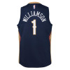 Nike Zion Williamson New Orleans Pelicans Icon Edition Swingman Jersey ''College Navy''