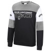 M&N Perfect Season San Antonio Spurs Crew Fleece Pullover ''Black''