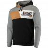 M&N NBA Philadelphia 76ers HWC Colorblock Hoodie ''Grey/Black''