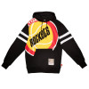 M&N NBA Houston Rockets Substantial Fleece Hoodie ''Black''