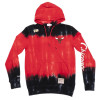 M&N Tie-Dye Chicago Bulls Hoodie ''Black/Red''