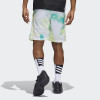 adidas Allover Print Mesh Shorts ''White/Almost Lime''