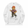 Sneaky Hypebeast Bear Pullover ''White''