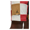 Air Jordan Flight Heritage Patchwork Shorts ''Red Clay/Elemental Gold''