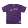 M&N NBA Los Angeles Lakers Midas Foil T-Shirt ''Purple''