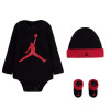 Air Jordan Jumpman 3-Piece Infant Baby Set ''Black/Red''