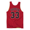 M&N Reversible Chicago Bulls Scottie Pippen Mesh Jersey ''Red/Brown''