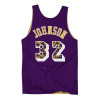 M&N Los Angeles Lakers All Star 1992-93 Magic Johnson Reversible Mesh Tank ''Purple/White''